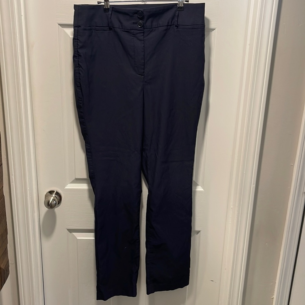 Navy dress pant size 14